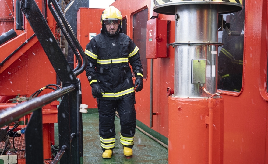 VIKING puts professional-grade firefighting expertise to work on seafarer safety